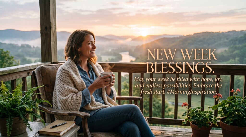 new week blessings for morning inspiration