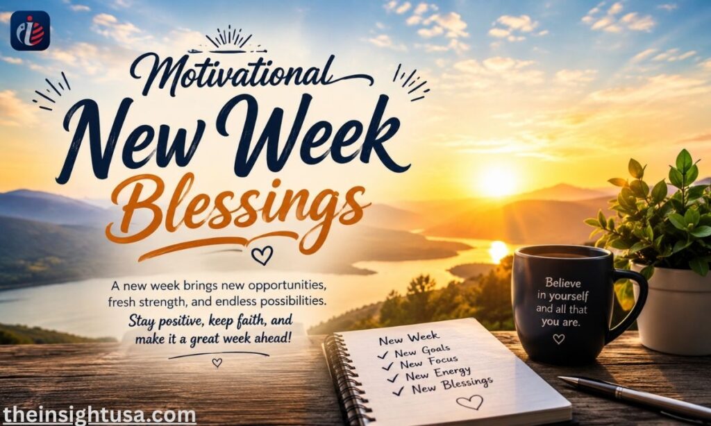 new week blessings for morning inspiration