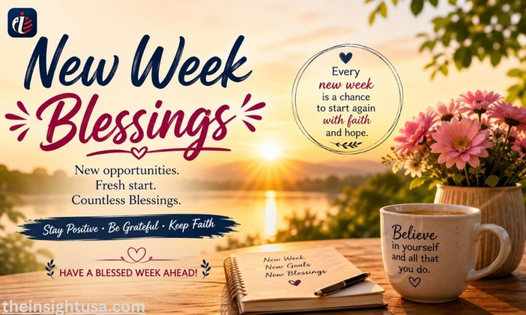 new week blessings for morning inspiration