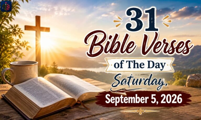 Bible Verses of The Day Saturday September 5 2026