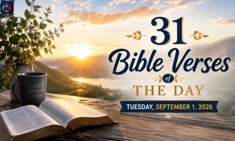 Bible Verses of The Day Tuesday September 1 2026