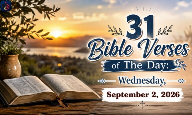 Bible Verses of The Day Wednesday September 2 2026 (
