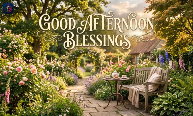 Good afternoon blessings