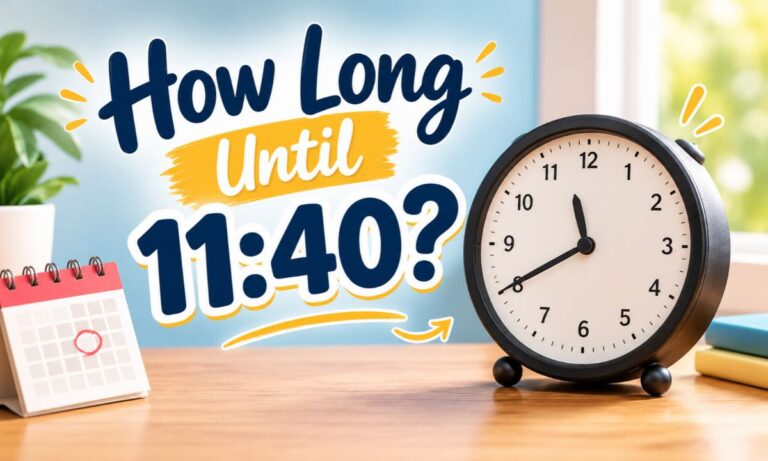 How Long Until 11_40