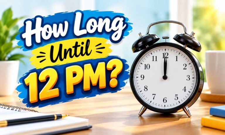 How Long Until 12 PM