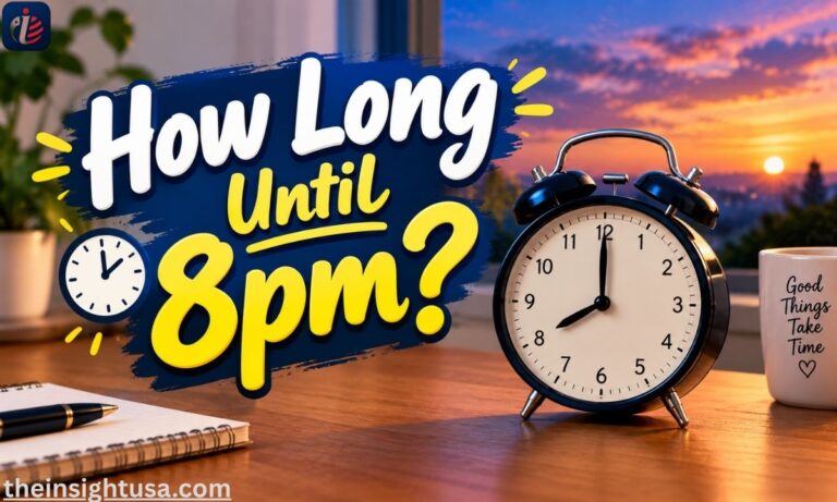 How Long Until 8pm